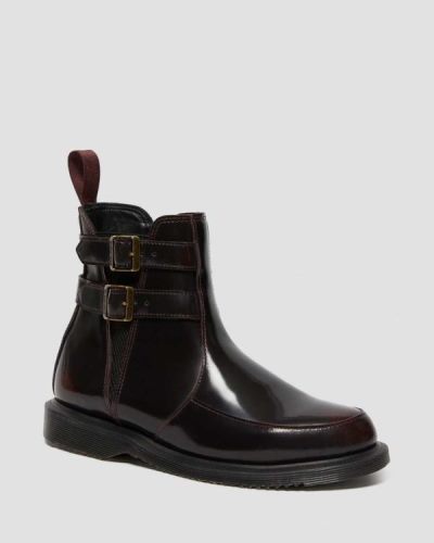 Botas Chelsea Dr Martens Flora Arcadia Cuero Buckle Para Mujer DR1366Z